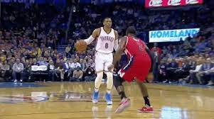 Ever wonder why guys don't get fancy or aggressive on the fastbreak dunk? New Party Member Tags Basketball Nba Dunk Thunder Slam Dunk Russell Westbrook Oklahoma City Thunder Okc Wes Westbrook Dunk Sports Basketball Basketball Moves