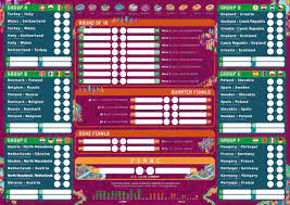 We've created a euro 2020 wall chart that you can download for free! Free Euro 2020 Printable Wallchart