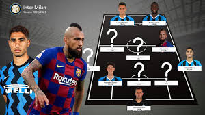 Rotopass portions copyright by stats llc. Inter Milan Potential Line Up Next Season 2020 2021 Ft Arturo Vidal Hakimi Lukaku Martinez Youtube