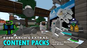 Cosmetic weapon and armour skins. Content Packs For Armourer S Workshop And Mcheli Are Out