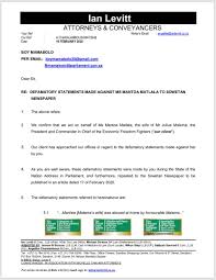 Before you can sue in small claims court, you have to ask the defendant for. Economic Freedom Fighters On Twitter Must Read Mrs Mantwa Malema S Lawyers Have Written A Letter To The Anc Mp Who Made False Claims Of Domestic And Gender Based Violence Https T Co Uggr6avsvy