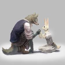 Classic High School Drama Beastars Otaku Anime Furry Art Beautiful Fantasy Art