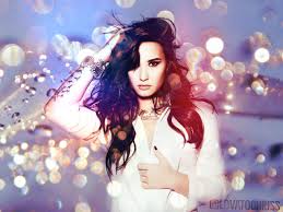 Demi Lovato Neon Lights Wallpapers Widescreen Demi Lovato Neon Light Wallpaper Lovato