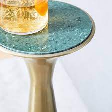 The table is designed without sharp points that feel like a waterfall. Buy Online Silhouette Pedestal Drink Table Now West Elm Ksa