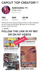 I got my CapCut #TopCreator badge today! follow the link