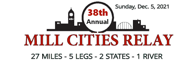 A relay team race open to invited mill cities clubs only. Mill Cities Relay Community Facebook