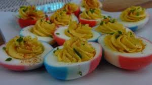 Red White And Blue Deviled Eggs Recipe Deviled Eggs Recipe Deviled Eggs Recipes