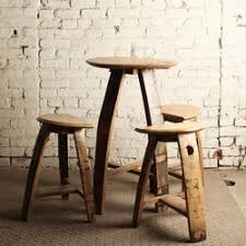 American solid wood bar table creative home leisure water bar bar high foot table coffee shop table chair combination. Jason Cohen Of Lousiville Kentucky Handcrafts Beautiful Tables And Chairs From Old Bourbon Bourbon Barrel Furniture Barrel Furniture Whiskey Barrel Furniture