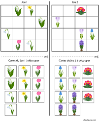 Imprimer la grille du sudoku imprimer la grille de sudoku, retrouver la solution ou jouer sur mobile et tablette. Jeu De Sudoku A Imprimer Gratuitement Enfants De Grande Section De Maternelle Les Fleurs En Maternelle Fleurs Printemps Activites Printemps Maternelle