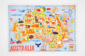 We also offer an order pick up option from our office at ultimo for customers located in sydney. Australia Map Jigsaw Puzzle 300 Pieces Premium Hand Made