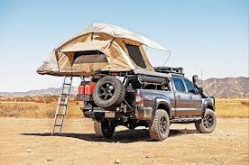 Lifted Toyota Tacoma Roof Top Tent Arb Overland Roof Top Tent Truck Tent Trucks
