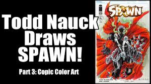 It has been a little while since i posted work here. Coloring Spawn Illustration With Copic Markers Todd Nauck Paintingtube