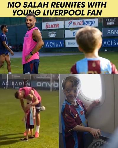 SALAH AND ISAAC KEARNEY ARE REUNITED AGAIN ❤️ Trabzonspor, the Turkish club  Mo Salah joined this summer, flew out Isaac Kearney to surprise their new  star signing 🥺 Isaac is a young