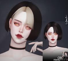 Asians are slightly different than the rest of the world. Sims 4 Korean Japan Female Hair 13 The Sims Book