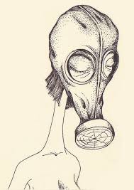 Paintings dark gas masks masks digital art artwork. Gas Mask Girl Anna Kontonikola Artwork On Useum