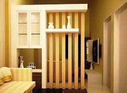 40 Ide Pembatas Penyekat Partisi Ruang Tamu Minimalis Modern Https Www Tokopedia C Living Room Partition Design Trendy Living Rooms Living Room Decor Colors