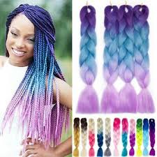 From natural looking kinky braids to micro dread braids and everything in between. Uk Real Long 24 Jumbo Braiding Hair Extension Ombre Blue Ghana Box Twist Braids Ebay