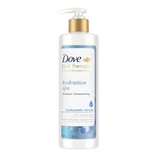 This intense hair serum claims to nourish, soften, and rehabilitate your dry hair and add shine to it without making it greasy. Dove Beauty Hair Therapy Hydration Spa With Hyaluronic Serum Moisturizing Shampoo 13 5 Fl Oz Target