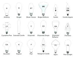 Led Socket Types Different Light Bulb Kinds Of Bulbs Sizes