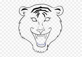 678 X 600 4 Tiger Face Drawing Easy Clipart 1252019 Pikpng Look at links below to get more options for getting and using clip art. 678 x 600 4 tiger face drawing easy