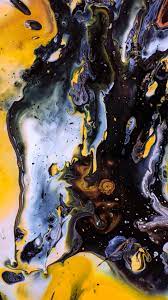 1080x1920 Blue Yellow Dark Art Texture Wallpaper Mkbhd Wallpapers Samsung Galaxy Wallpaper Abstract Art Wallpaper