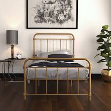 Kate moon upholstered bed with storage, full size frame, light grey velvet. Gold Beds Bed Frames You Ll Love In 2021 Wayfair