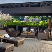 Patio covers and canopies can be a great addition to any patio. Home Dzine Garden Design