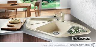 Blanco ugaona posuda, 215x215mm, 235866. 15 Cool Corner Kitchen Sink Designs Home Design Lover Kitchen Sink Design Corner Kitchen Sink Sink Design