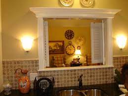 Kitchen pass dining room through window thru windows. Pass Through From Kitchen To Lr Kitchen Shutters Kitchen Pass Living Room Kitchen