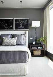 Gray And White Bedroom Home House Interior Home Decor