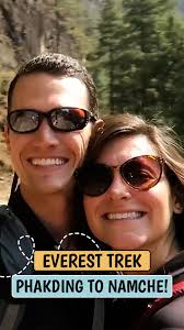 Seven-Hour Trek From Phakding to Namche! #couple #everest #trek