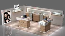 watch kiosk design