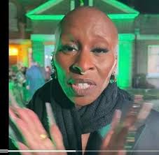 Rapper/actor Fredro Star and that lady from the musical movie, Wicked.  Thoughts?