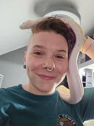 Both are really aggressive and smiling