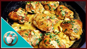 How To Make Creamy Garlic Chicken Chicken With Creamy Garlic Sauce Easy Chicken Recipe In 20 Min Youtube