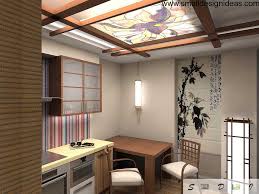 Japanese interior designs use wood elements and bamboo as a way of trying to harmonize nature into their homes. Japanese Interior Design Style