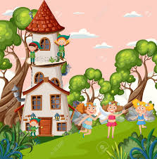 Fairy Tales Forest Illustration ...