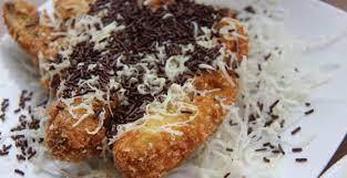 Pisang goreng krispy tabur keju. 4 Resep Dan Cara Membuat Pisang Goreng Crispy Keju Coklat Dan Kremes