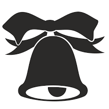 Christmas Bell Vector Free Free Wallpaper Black And White