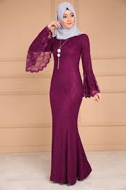 volan kol dantelli tesettur abiye cng3314 sarabi elbiseler elbise modelleri orta boy etek