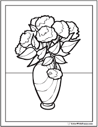 Coloring with vigor stories & rhymes exploration english maths puzzles. 102 Flower Coloring Pages Customize And Print Ad Free Pdf