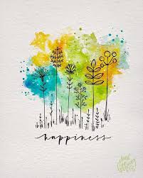Easy watercolor flowers step by step tutorial. Karin Newport Ipadlettering Foto I Video V Instagram Watercolor Cards Watercolor Watercolor Art