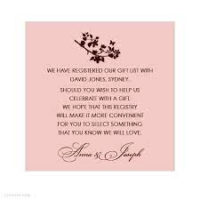 Bridal Shower Gift Registry Insert Wording Google Search Gift Registry Wording Wedding Gift List Wedding Invitation Wording