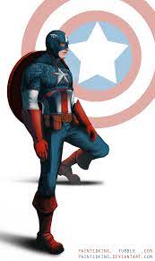 A recipient of an experimental body enhancement chemical retaliates against his would be killers as a star spangled superhero. Steve Rogers Captain America Fan Art By Asphillipsart On Deviantart
