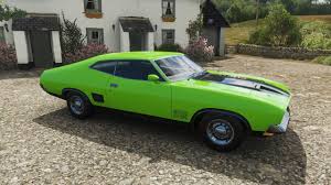 One of only 139 xb gt falcons built by the ford australia in late 1973 with the 4v big port headed 351 cleveland and 4. Forza Horizon 4 1973 Ford Xb Falcon Gt Car Show Speed Jump Crash Test 1440p 60fps Youtube