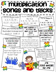 free multiplication songs and tricks multiplication tricks