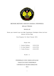 We did not find results for: Metode Metode Khusus Bahasa Indonesia Kelas Tinggi Makalah Disusun Guna Memenuhi Tugas Mata Kuliah Pengembangan Pem Sport Team Logos Juventus Logo Team Logo
