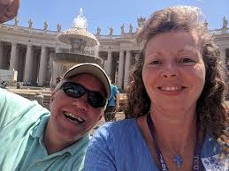 We Visit the Holy place Basilica of St Peter Church in Italy ( Rome ), Nice  to be in Vatican City the Smallest Country in World .