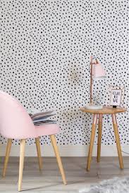 Black And White Wallpaper Designs For Bedroom Black And White Spotty Speckle Wallpaper Mural Murals Wallpaper Wallpaper Living Room White Decor Modern Room