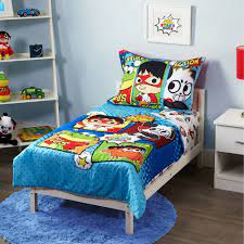 ryan s world 4pc toddler bed set toddler bed set toddler bed bedding sets